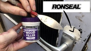 RONSEAL 34739 Ronseal MultiPurpose Wood Filler in White 250g  Review [upl. by Schumer]