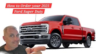 2025 Ford Super Duty Ordering whats changed and what to consider 73 Godzilla or Powerstroke [upl. by Hild]