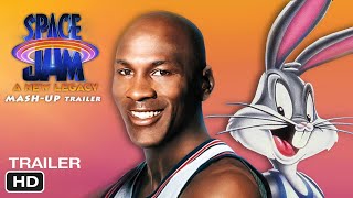 Space Jam 1996 A New Legacy  MashUp Trailer [upl. by Kcirdor]