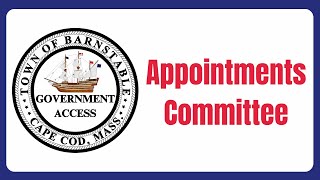 Appointments Committee 03292024 [upl. by Kearney585]