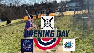 PXW WIFFLEBALL 2024 Opening Day Purple Dragons vs Moonshots [upl. by Nolyd]