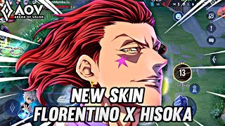 New skin Florentino x Hisoka  arena of valor [upl. by Ydna328]