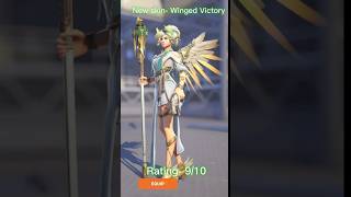 Cute skin 💛Winged victory💚 overwatch2 mercy newskin [upl. by Elvera527]