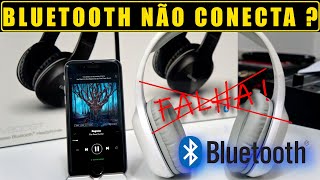 INCRÍVEL Fone Bluetooth NÃO CONECTA no CELULAR Edifier e Outras Marcas  ISSO PODE RESOLVER [upl. by Ahseryt]