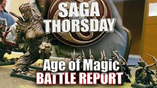 Age of Magic Battle Report  Lord of the Wild vs Otherworld SAGA THORSDAY 106 [upl. by Dayir]