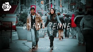 Omana pennevinnaithaandi varuvaayaSped Up✨spedupsongs silambarasan trisha RoshaSpedup [upl. by Thorne169]