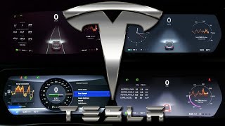 Tesla Model S Acceleration Battle [upl. by Uzziel269]