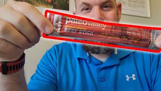 Quick review for the Paleovalley 100 Grass Fed Beef Sticks [upl. by Decca]