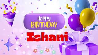 Happybirthday Ishani Ishani happybirthdaysong birthdaycake love cake birthdaysong funny [upl. by Holihs58]