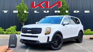 2022 Kia Telluride SX Nightfall  A Great SUV Only Getting BETTER 2022 Updates [upl. by Tekcirk398]