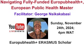 How to Secure a FullyFunded Europubhealth Erasmus Scholarship [upl. by Newton]