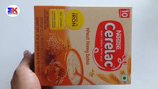 10 Month Baby Cerelac Powders Wheat Honey Dates  Nestle Cerelac Baby Cereal with Milk amp Iron [upl. by Ahola515]