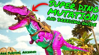 Ark Survival Ascended MUTATIONSBREEDING GUIDE How to breed after the MASSIVE UPDATE [upl. by Nordine]