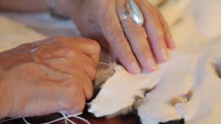 Sewing the Skins AIATSIS possum skin cloak [upl. by Zenia]