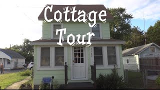 Hotel Tour Ashworth Cottage Vacation Rental Chincoteague Island VA [upl. by Hatnamas]