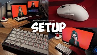 Building The PERFECT Laptop Gaming Setup [upl. by Naellij]