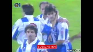 Emil Kostadinov Porto  06011993  Boavista 2x2 Porto  2 gols [upl. by Tenom]