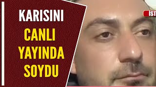 KARISINI CANLI YAYINDA SOYDU [upl. by Renick]