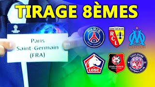 🔴 LE PSG TIRE DU LOURD TIRAGE AU SORT DES 8ÈMES DE FINALE DE LIGUE DES CHAMPIONS  LIVE [upl. by Kline]