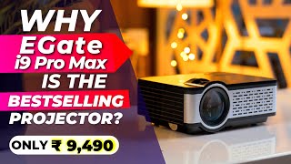 Top Selling Best FHD Projector Under 10K 2023 ⚡️ Egate i9 Pro Max Projector Review [upl. by Elleahcim]