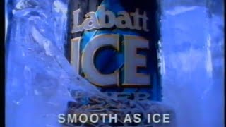 Labatt Ice advert  8th May 1996 UK television commercial [upl. by Llydnek244]