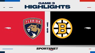 NHL Game 3 Highlights  Panthers vs Bruins  May 10 2024 [upl. by Hagan80]