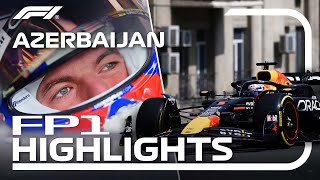 FP1 Highlights  2024 Azerbaijan Grand Prix [upl. by Lorien]