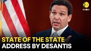 Ron DeSantis LIVE Florida Governor Ron DeSantis makes his State of the State address in Tallahasse [upl. by Cocke]