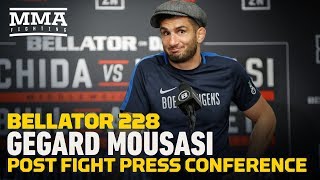 Gegard Mousasi vows hell KO Bellator champ Rafael Lovato Jr retire if he loses rematch [upl. by Ahsinhoj]