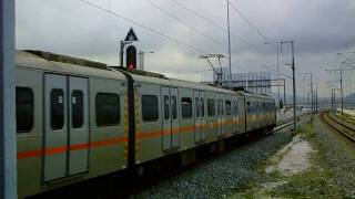 Trainspotting at Koropi suburban station HD [upl. by Carberry]