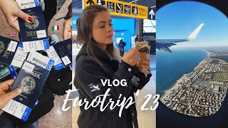 Vlog Eurotrip 1  preparação  conexões  chegada na Europa [upl. by Jodie976]