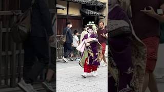 美しい芸舞妓さんが往く京都祇 園を歩く Geisha and Maiko of Gion 【4K】 Kyoto vibes maiko geiko [upl. by Oslec679]