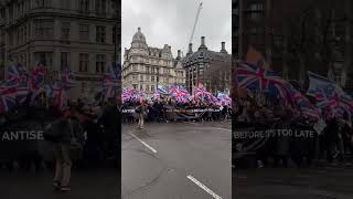 March Against Antisemitism in central London today london march shorts [upl. by Nehemiah770]