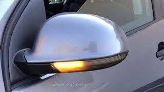 VW Golf Plus  Dynamische LED Spiegelblinker  dynamic turnsignal mirror indicators  Laufblinker [upl. by Alexandr]