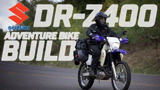 Suzuki DRZ400 Adventure Bike Build 20 [upl. by Animsaj]