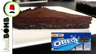 185 Oreo Taart Maken  4 ingrediënten zonder oven  Lekker bij de koffie  Foodbomb [upl. by Einner]