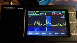 Radio New Zealand 0657UTC 8th November 2024 17675kHz [upl. by Brahear]