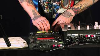 DJ Starscream of Slipknot Live  KORG Booth NAMM 2012 [upl. by Neerak]