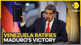 Venezuelan authorities ratify Maduros victory  Latest English News  WION [upl. by Franciscka]