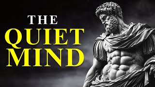 POWER of STOIC QUIET STRENGTH  Stoicism [upl. by Gaillard]