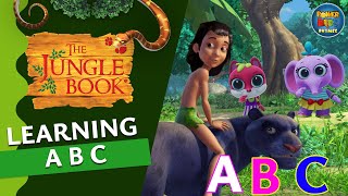 ABC SONG FOR KIDS  MOWGLI  JUNGLE BOOK  RAP SONG  KIDS EDUCATION powerkidsrhymes250 [upl. by Earissed279]