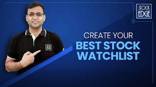 How to create the best stock watchlist  Your Stock Market Edge  10  SelfIsSmart [upl. by Abigael]