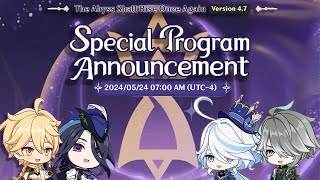 47 LIVESTREAM WITH BANNER UPDATES AND REWARDS LIVESTREAM NEXT FRIDAY  Genshin Impact [upl. by Aigil]