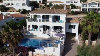 Property Menorca Estate Agents  Port Addaya Villa  Drone Views [upl. by Truitt]