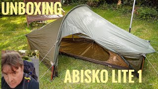 Fjallraven Abisko Lite 1 Unboxing [upl. by Katy778]