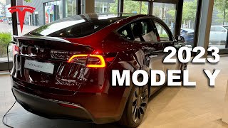 2023 Tesla Model Y Review With New Features [upl. by Isyad578]