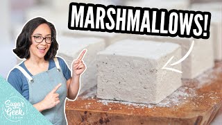 The Best Homemade Marshmallow Recipe [upl. by Erdnoid]