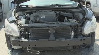 Woman gets car back from auto body shop with 6K in damages [upl. by Melton]