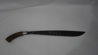 Making Handle for Bolo Machete [upl. by Pepillo]