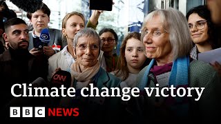 European court rules human rights violated by climate inaction in landmark case  BBC News [upl. by Hyams]